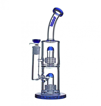 Бонг Rastashop Double Shower Head Bend Percolator Дисконт - Уценка - Магазин ТОПовых приборов и аксессуаров для  курения  bongstore.ru
